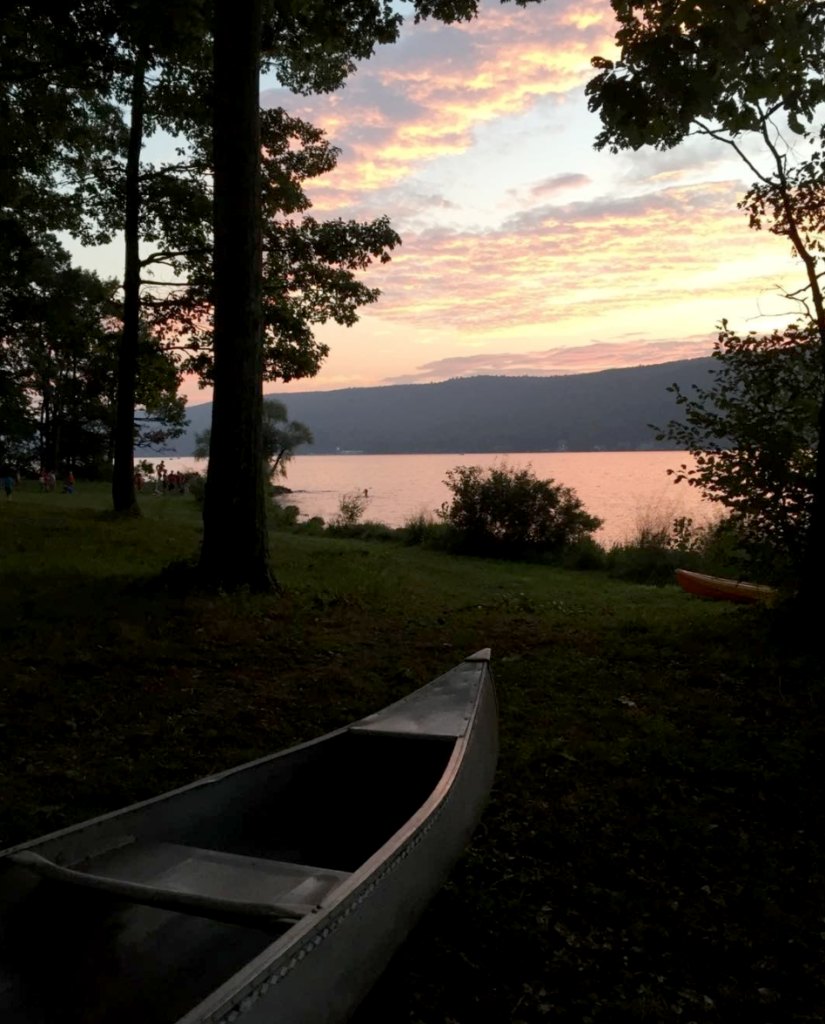 Waterstone Inn - Greenwood Lake NY - Sunset Canoe Ride