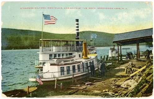 Milford Steamship, Greenwood Lake, NY, Waterstone Inn, Milford